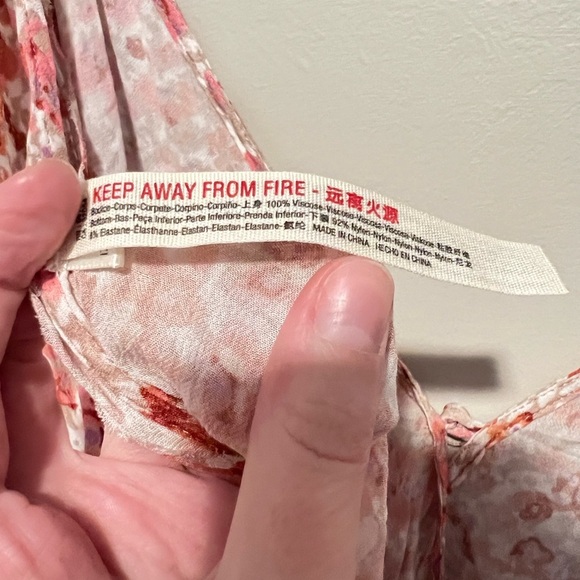 NWT Free People Siren Song Floral Bodysuit Size Small - Picture 4 of 13